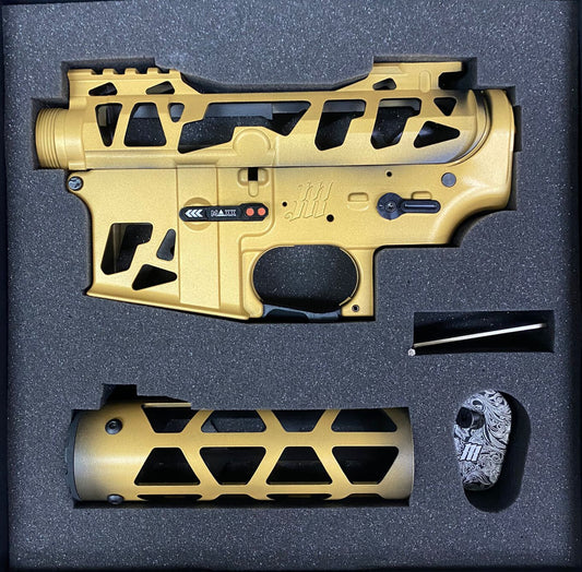 [Limited Edition] Neo.0 - G2 - M4 Receiver (Goldburst) + Handguard set